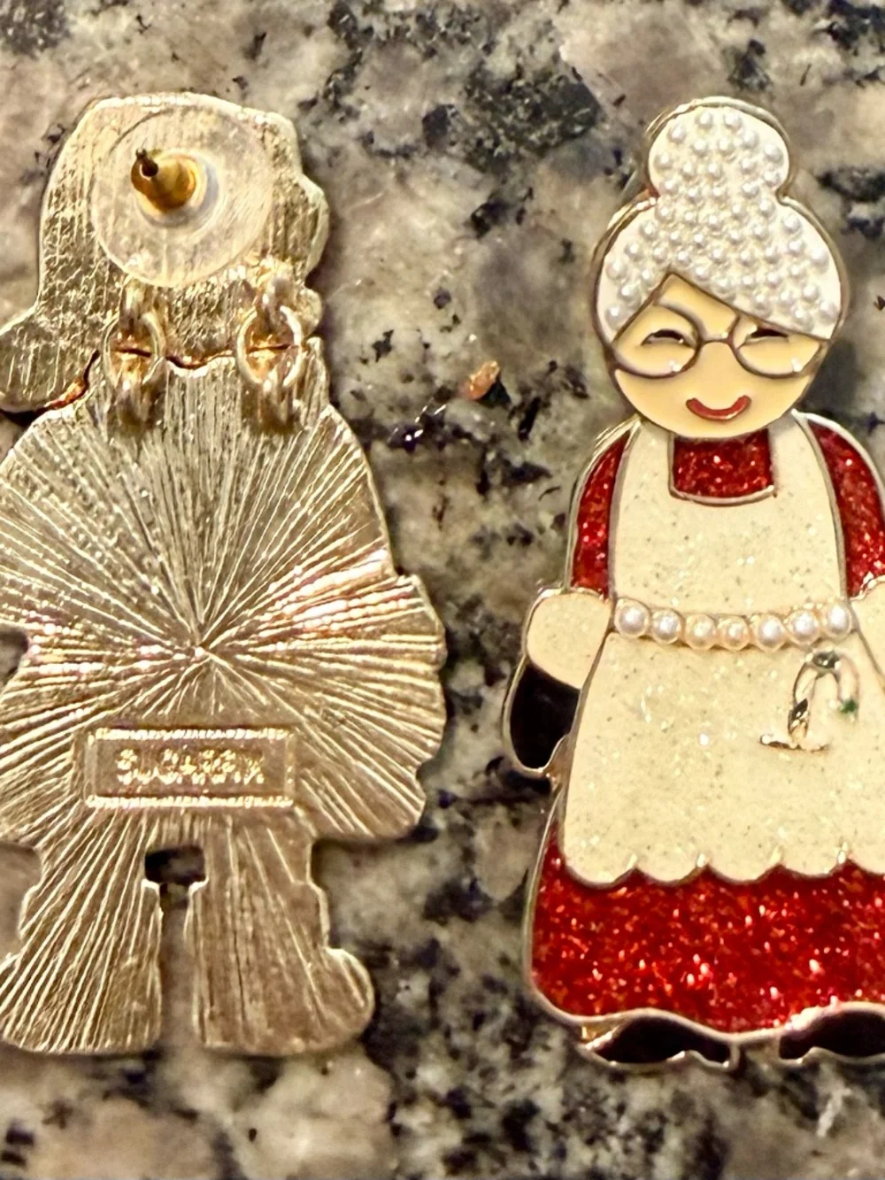 SUGARFIX by BaubleBar Claus Couple Earrings